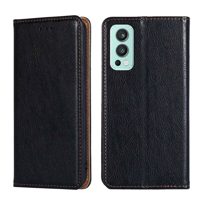 Cover OnePlus Nord 2 5G Flip Cover Vintage Læderstil