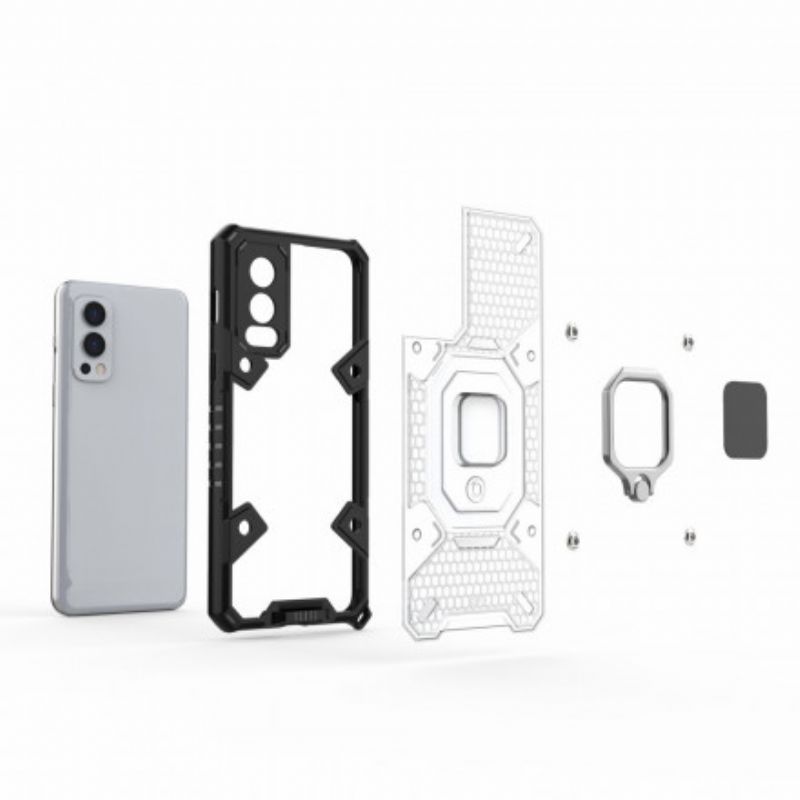 Cover OnePlus Nord 2 5G Honeycomb Med Ring