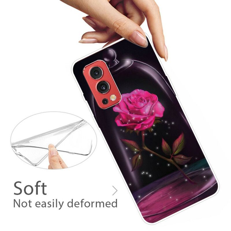 Cover OnePlus Nord 2 5G Magisk Rose