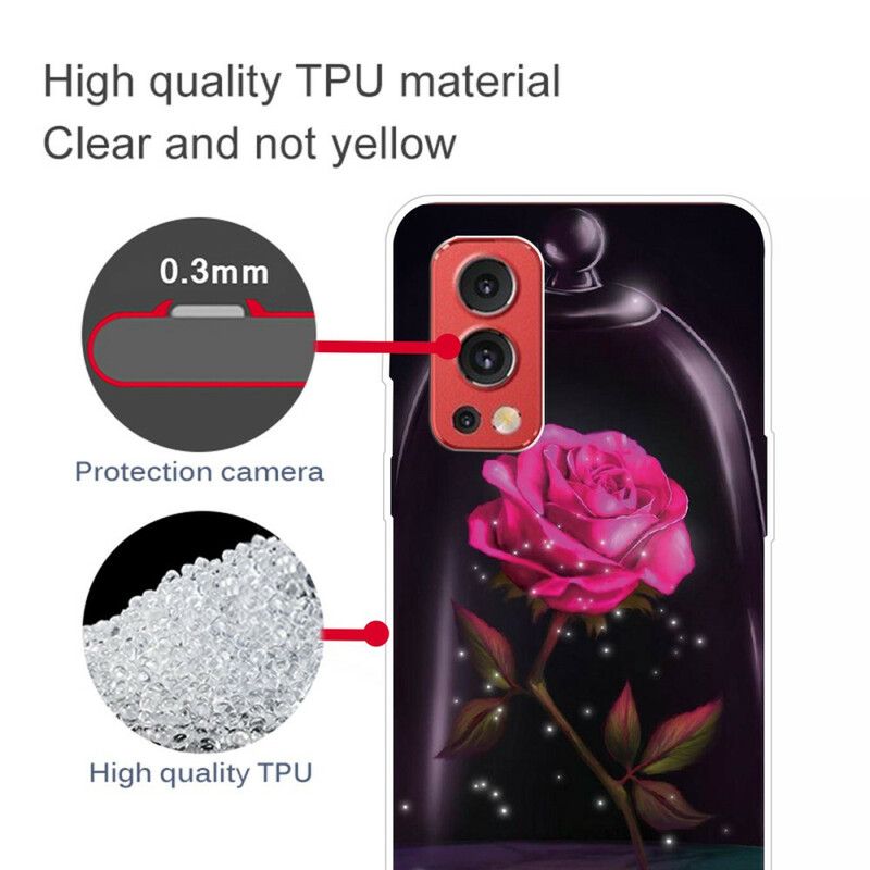 Cover OnePlus Nord 2 5G Magisk Rose