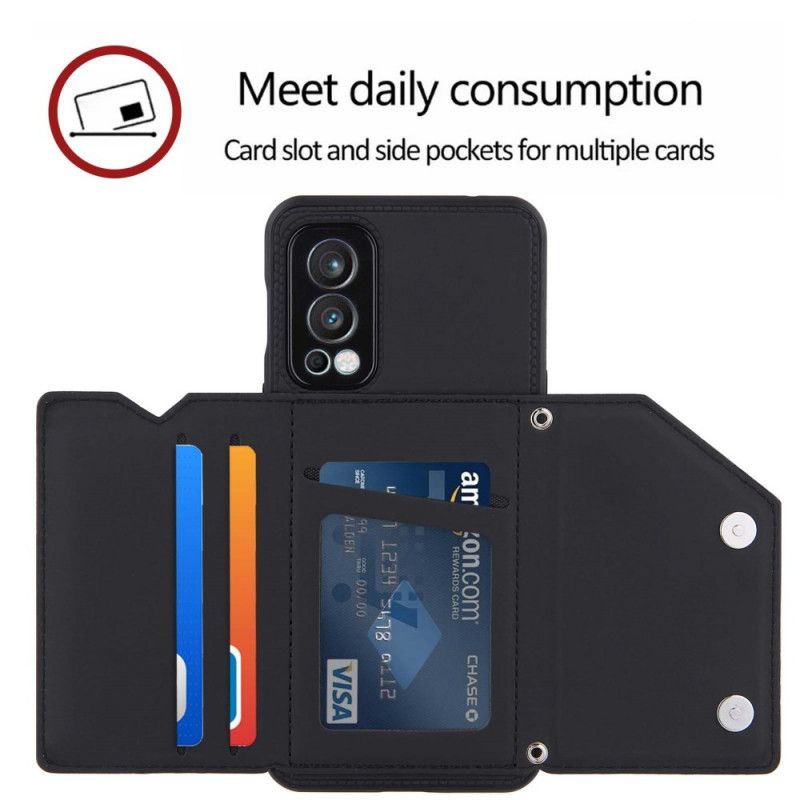 Cover OnePlus Nord 2 5G Multi-card Holder Rem