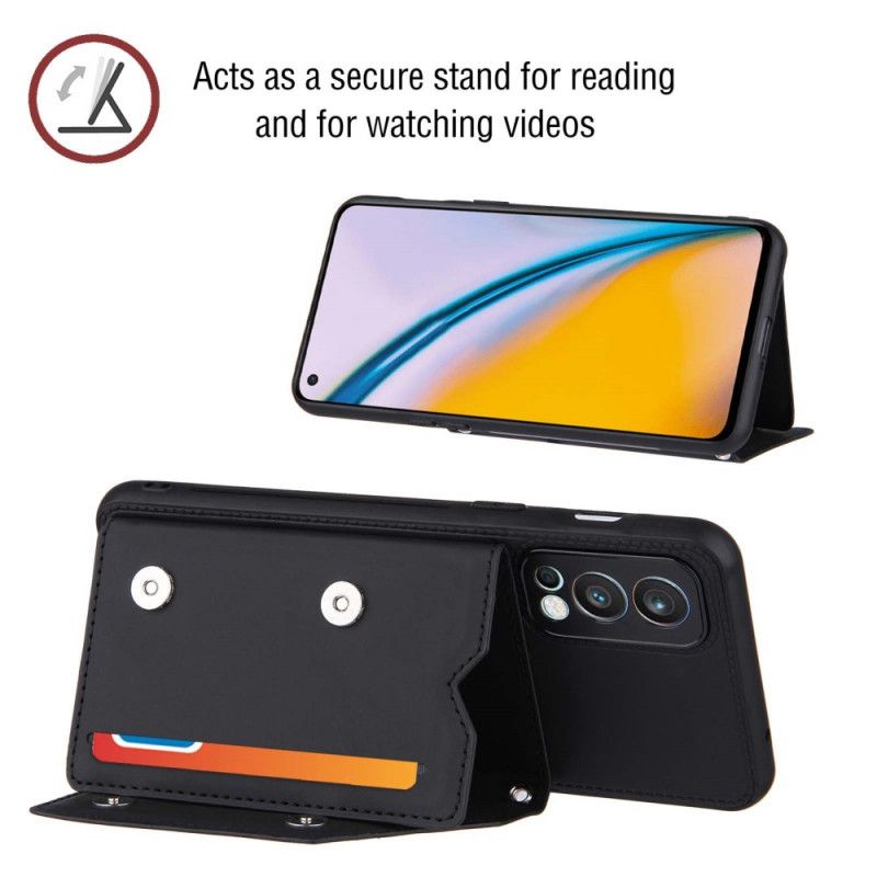 Cover OnePlus Nord 2 5G Multi-card Holder Rem