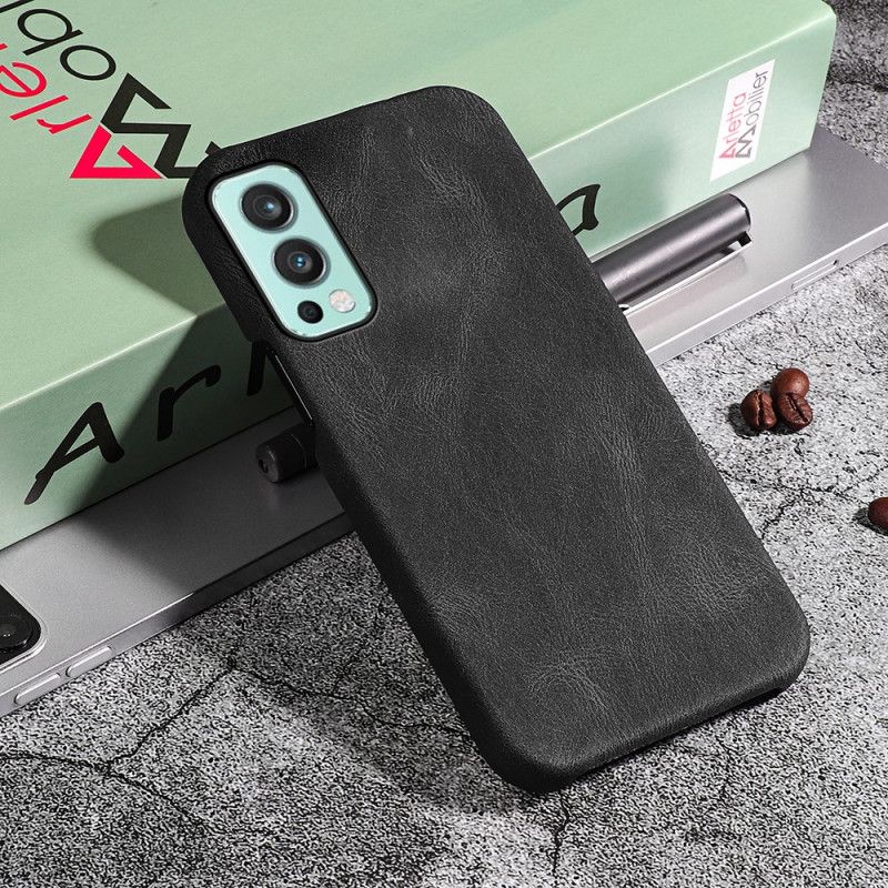 Cover OnePlus Nord 2 5G Nye Farver Elegance Lædereffekt