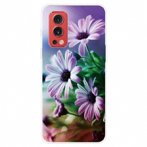 Cover OnePlus Nord 2 5G Realistiske Blomster