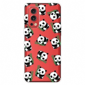 Cover OnePlus Nord 2 5G Små Pandaer