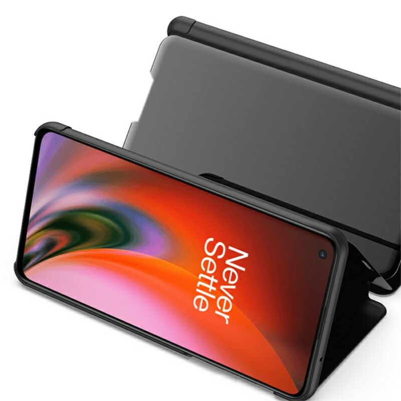 Cover OnePlus Nord 2 5G Spejl Og Kunstlæder