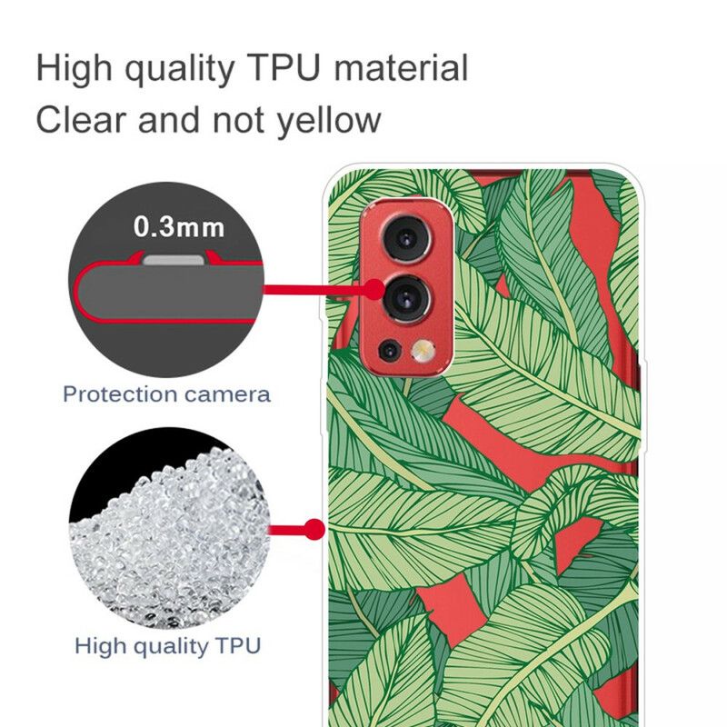 Cover OnePlus Nord 2 5G Transparente Grafikark