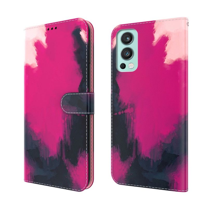 Flip Cover OnePlus Nord 2 5G Akvarel