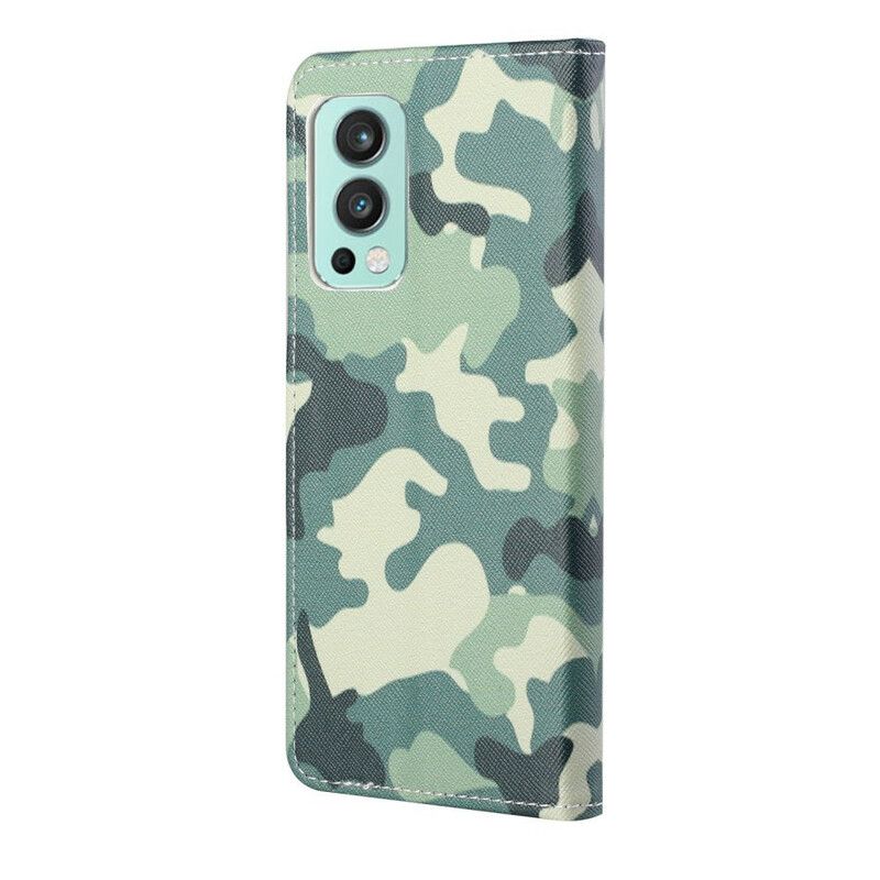 Flip Cover OnePlus Nord 2 5G Camo