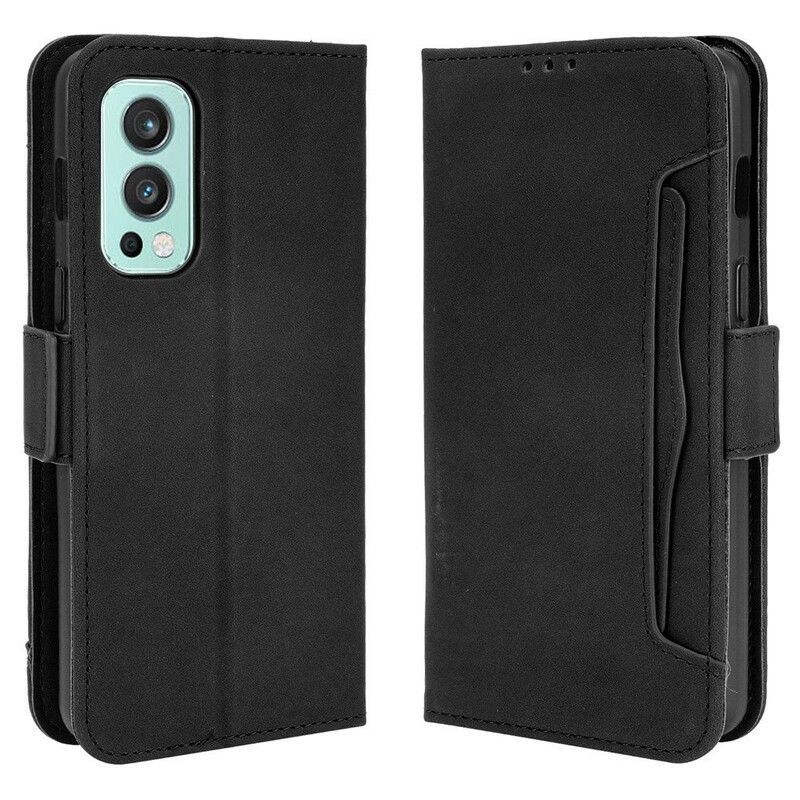 Flip Cover OnePlus Nord 2 5G Førsteklasses Multikort