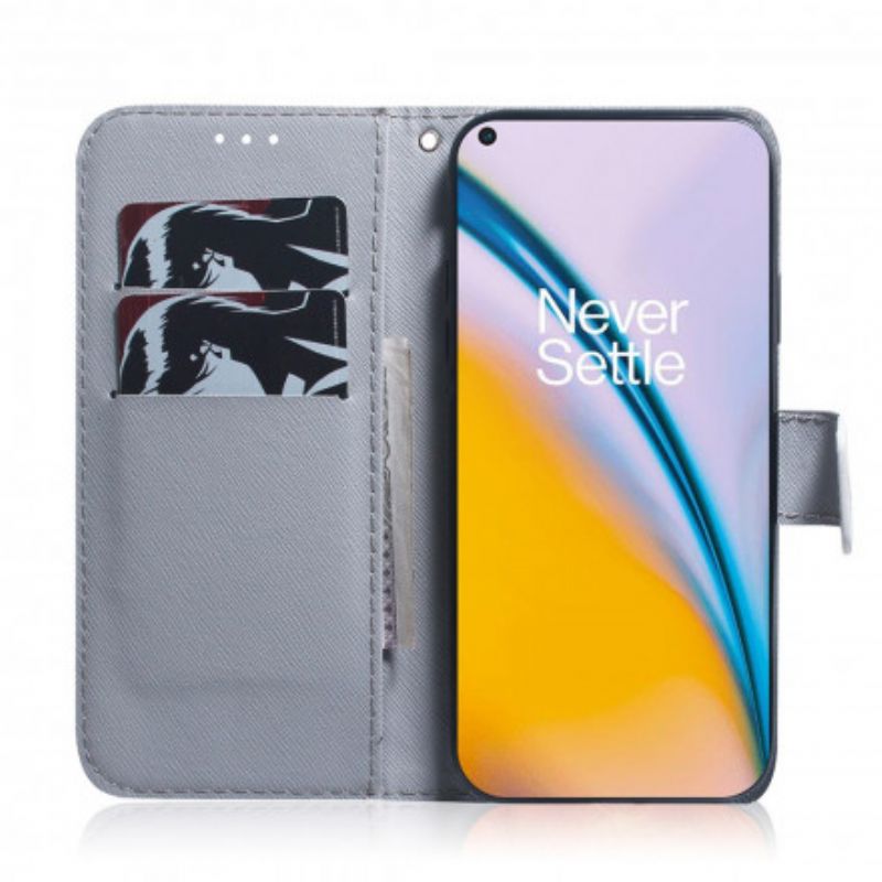 Flip Cover OnePlus Nord 2 5G Hundeblik