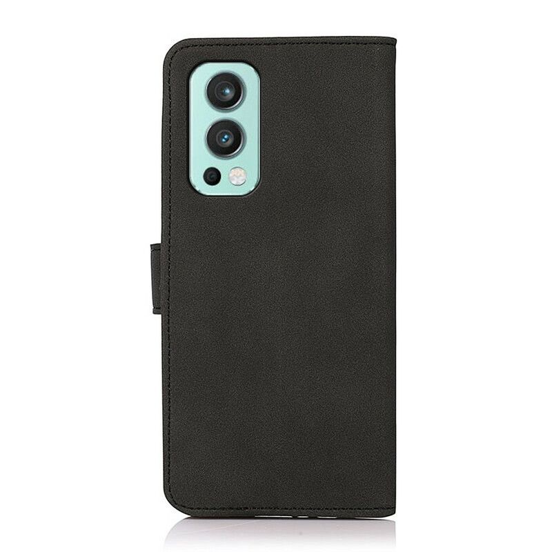 Flip Cover OnePlus Nord 2 5G Khazneh Modelædereffekt