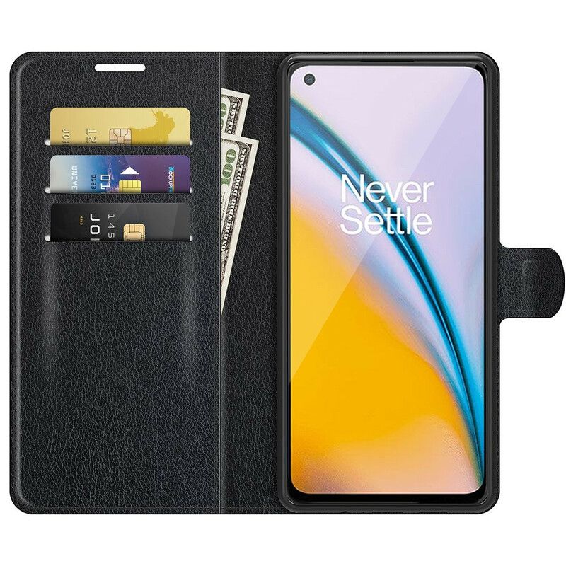 Flip Cover OnePlus Nord 2 5G Klassisk