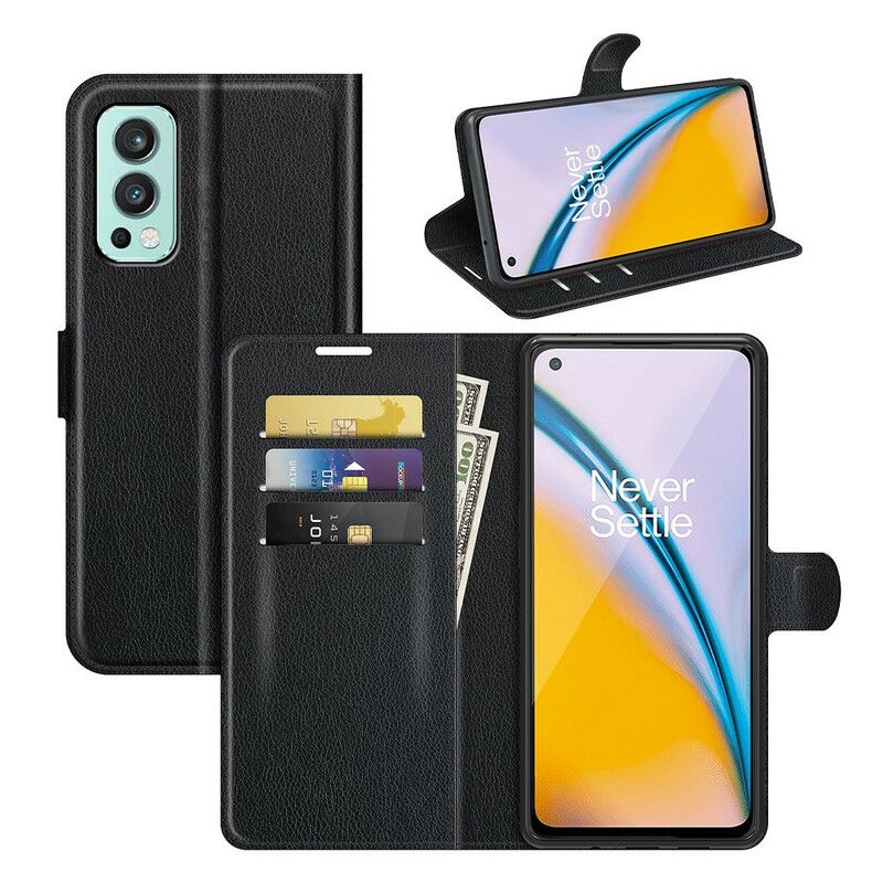 Flip Cover OnePlus Nord 2 5G Klassisk