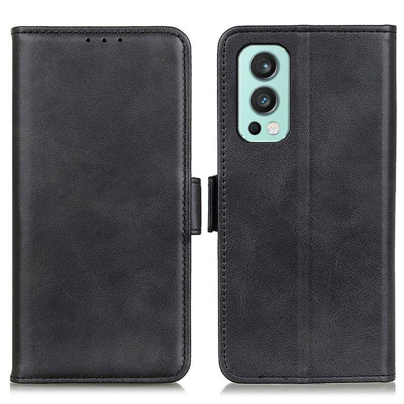 Flip Cover OnePlus Nord 2 5G Læder Cover Dobbeltklap