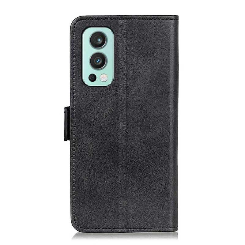 Flip Cover OnePlus Nord 2 5G Læder Cover Dobbeltklap