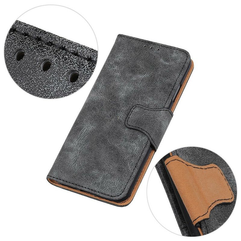 Flip Cover OnePlus Nord 2 5G Læder Cover Vintage Dobbeltsidet Magnetklap