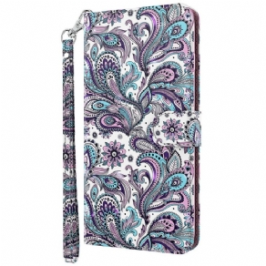 Flip Cover OnePlus Nord 2 5G Paisley Mønster