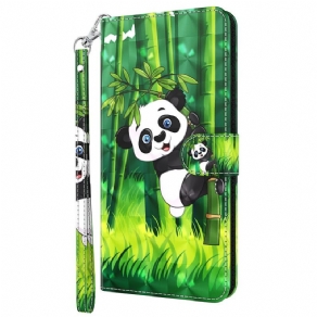 Flip Cover OnePlus Nord 2 5G Panda Og Bambus