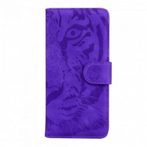 Flip Cover OnePlus Nord 2 5G Tiger Ansigtstryk