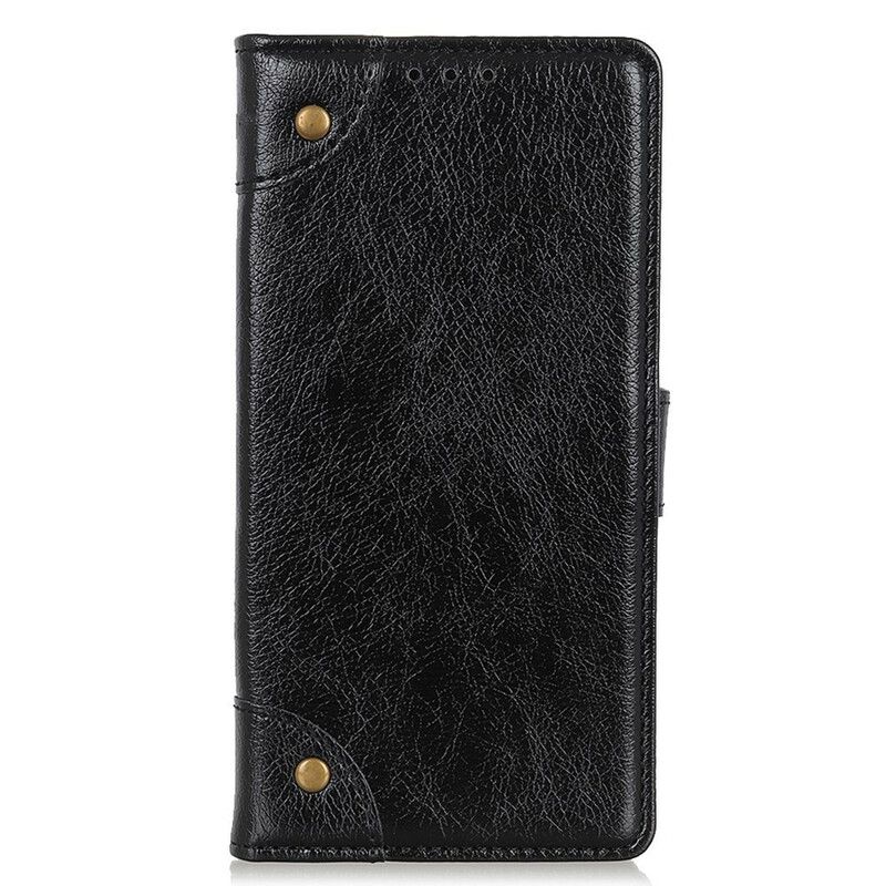 Flip Cover OnePlus Nord 2 5G Vintage Nitter Nappa Læderstil