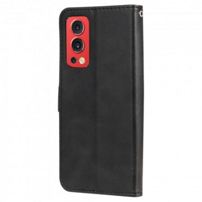 Flip Cover OnePlus Nord 2 5G Vintage Pung