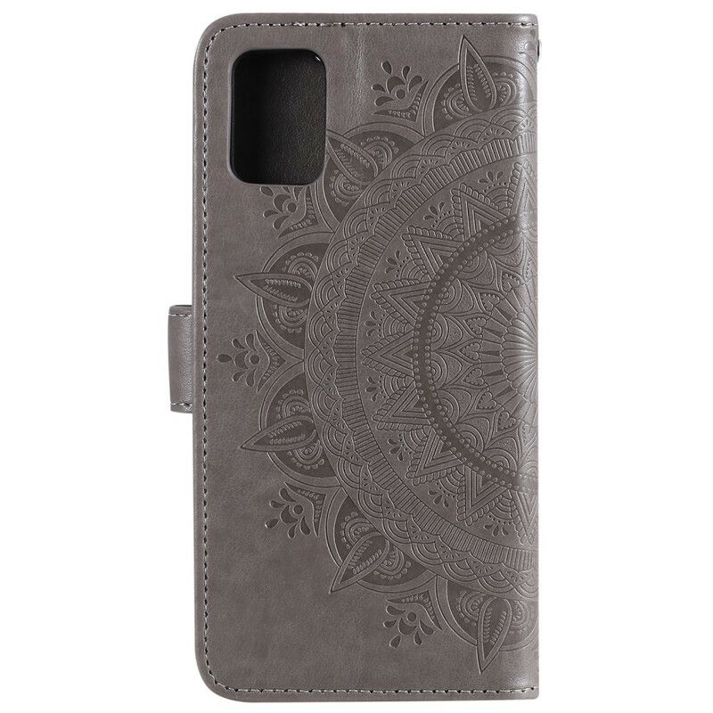 Læder Cover OnePlus Nord 2 5G Søn Mandala