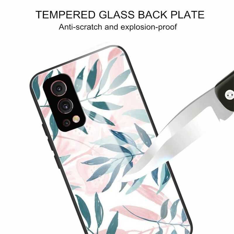 Mobilcover OnePlus Nord 2 5G Hærdet Vegetabilsk Glas