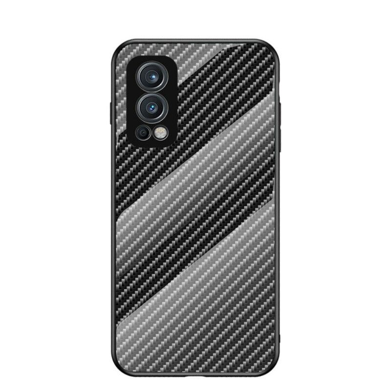 Mobilcover OnePlus Nord 2 5G Kulfiber Hærdet Glas