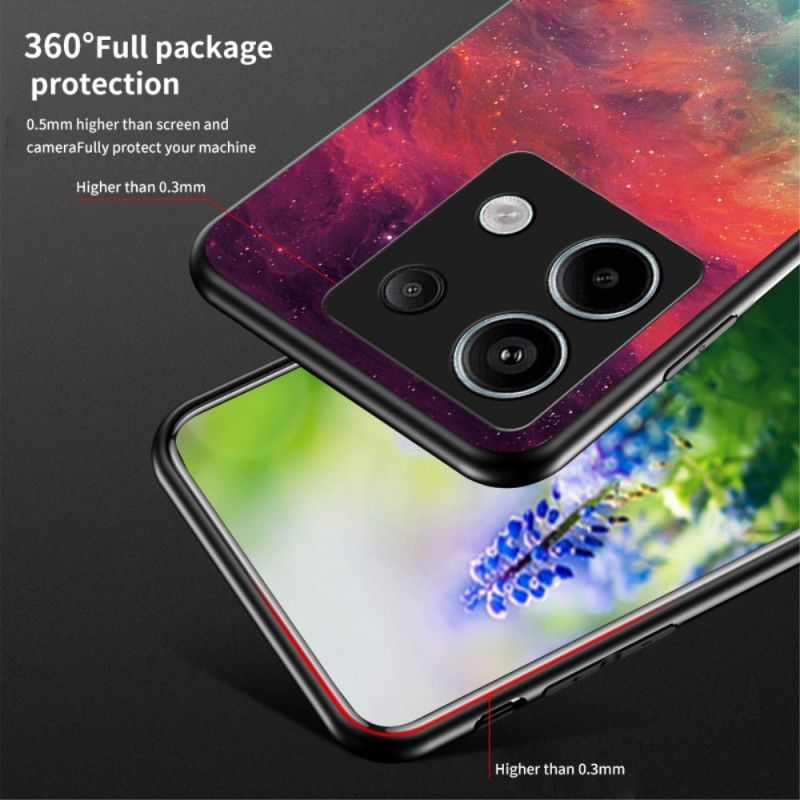 Cover Poco X6 Pro 5g Drømmestjernehimmel Hærdet Glas