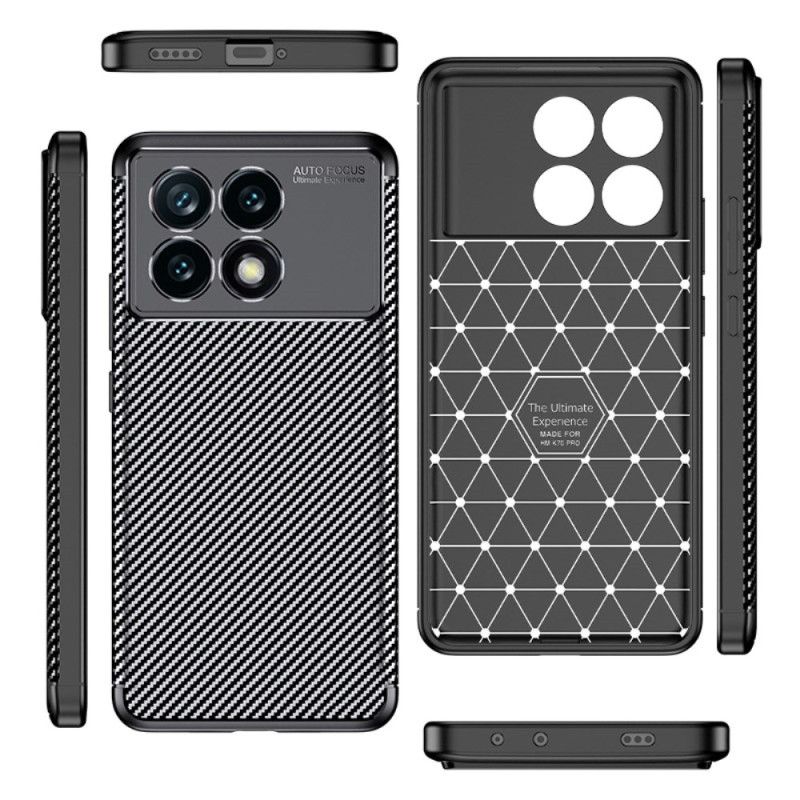 Cover Poco X6 Pro 5g Fleksibel Kulfiber