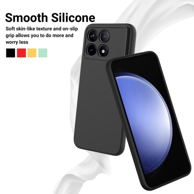 Cover Poco X6 Pro 5g Flydende Silikone Strop