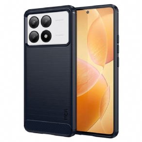 Cover Poco X6 Pro 5g Mofi Børstet Kulfiber