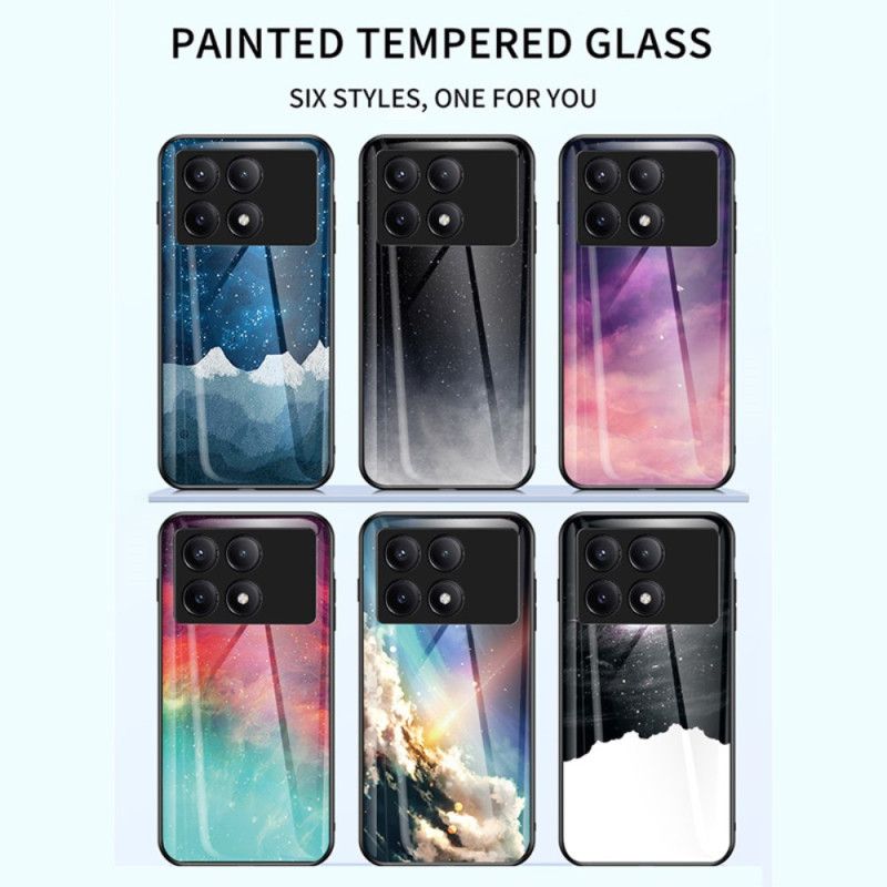 Cover Poco X6 Pro 5g Stjernehimmel Hærdet Glas