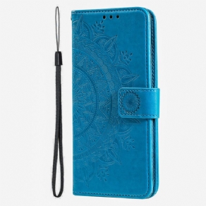 Flip Cover Poco X6 Pro 5g Mandala Sol Med Rem