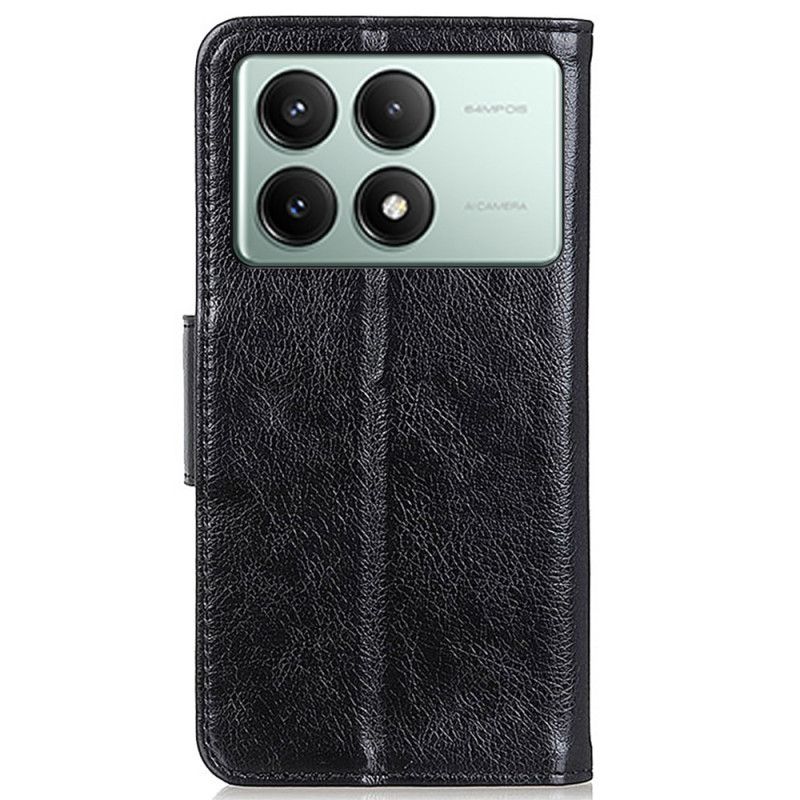 Flip Cover Poco X6 Pro 5g Nappa Tekstur