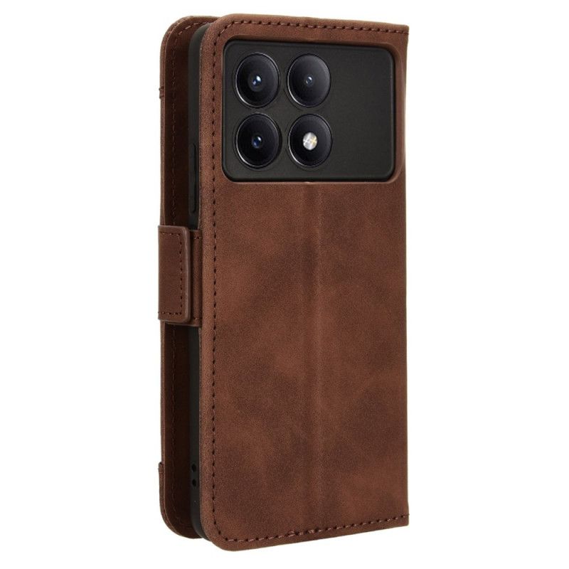 Læder Cover Poco X6 Pro 5g Telefon Etui Multikort