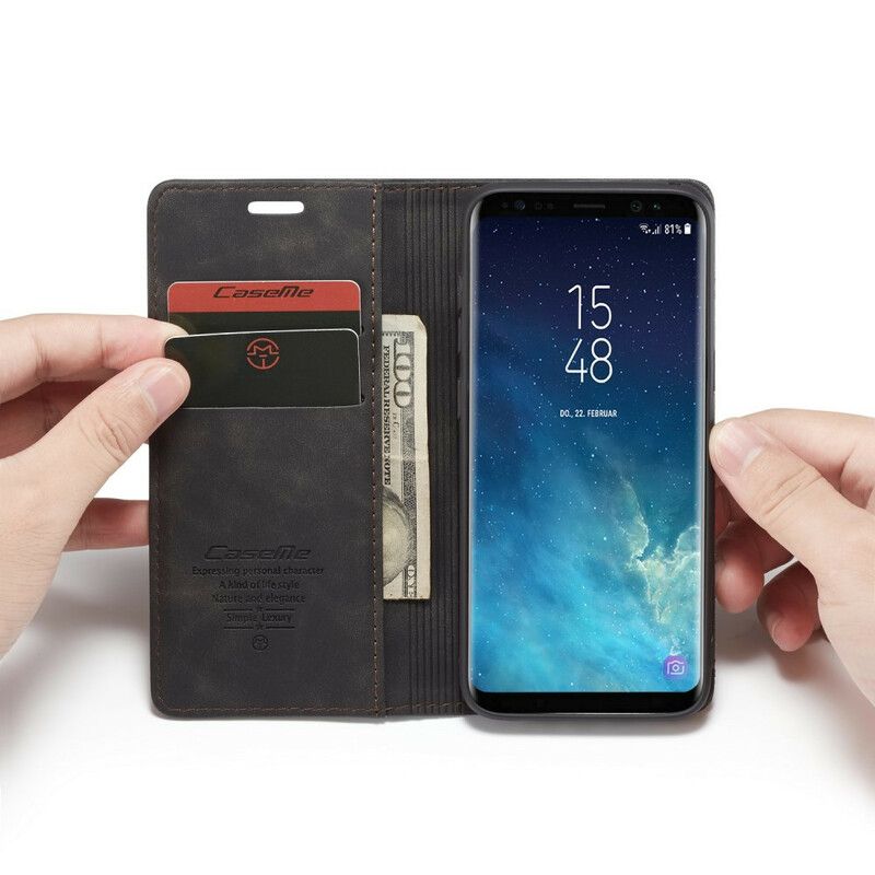 Cover Samsung Galaxy S8 Flip Cover Caseme Kunstlæder