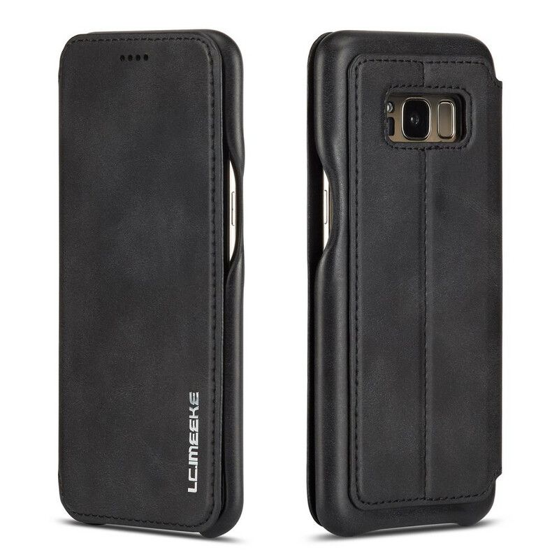 Cover Samsung Galaxy S8 Flip Cover Lc.imeeke Lædereffekt