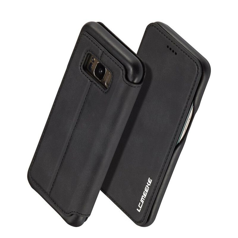 Cover Samsung Galaxy S8 Flip Cover Lc.imeeke Lædereffekt