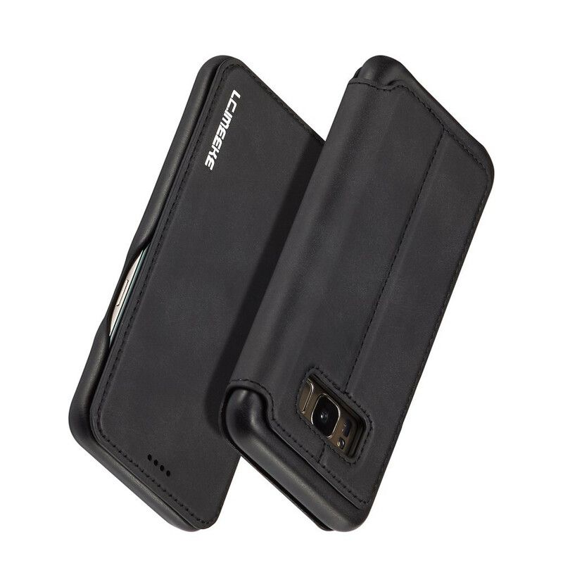 Cover Samsung Galaxy S8 Flip Cover Lc.imeeke Lædereffekt