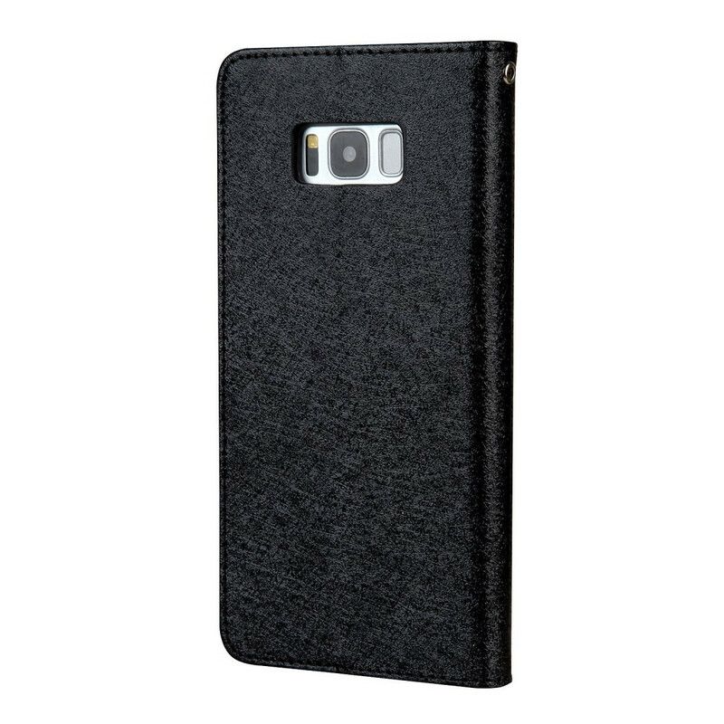 Cover Samsung Galaxy S8 Flip Cover Silketekstur Lædereffekt Cmai2