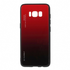 Cover Samsung Galaxy S8 Vær Dig Selv Hærdet Glas