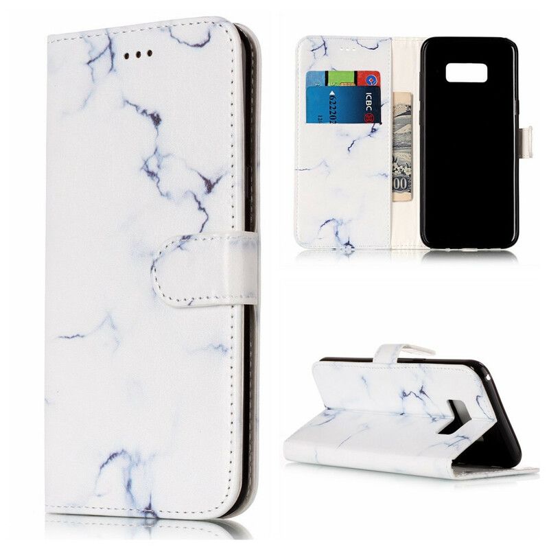 Flip Cover Samsung Galaxy S8 Marmor