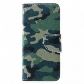 Flip Cover Samsung Galaxy S8 Militær Camouflage