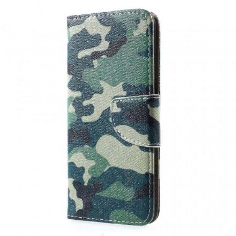 Flip Cover Samsung Galaxy S8 Militær Camouflage