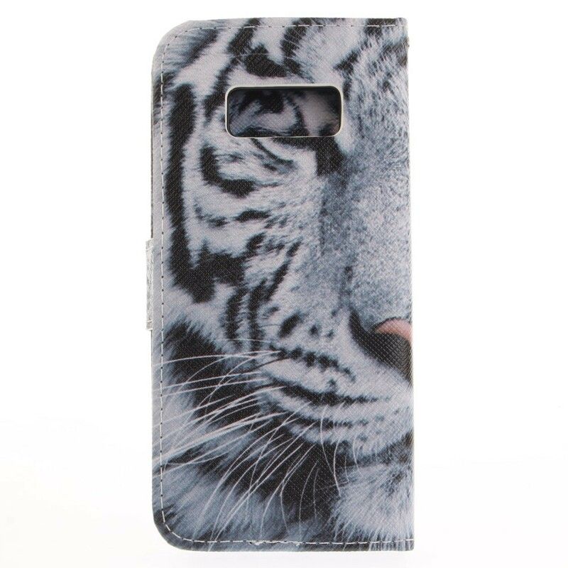 Flip Cover Samsung Galaxy S8 Tigeransigt