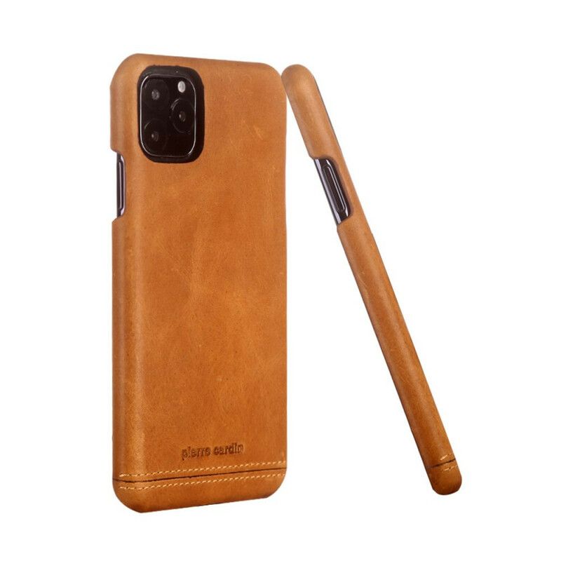 Cover iPhone 11 Pro Ægte Pierre Cardin Læder