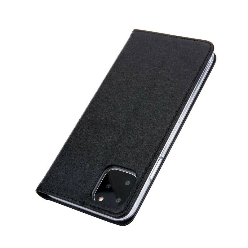 Cover iPhone 11 Pro Flip Cover Silketekstur Lædereffekt Cmai2