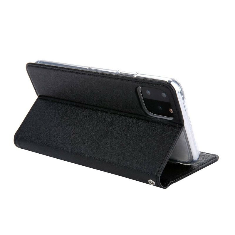 Cover iPhone 11 Pro Flip Cover Silketekstur Lædereffekt Cmai2